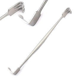 AAProTools Senn Miller Retractor Blunt 6.3" D/Ended Dermatology Podiatry Instrument