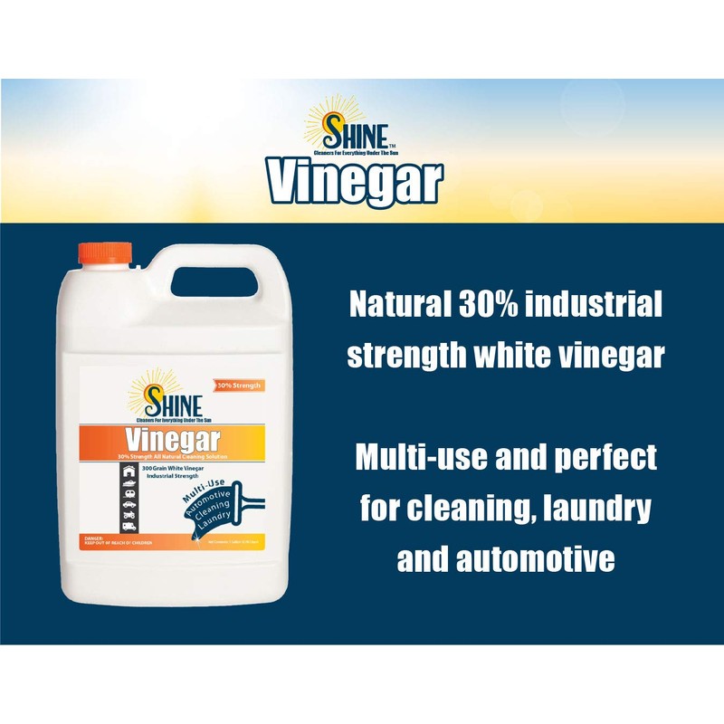 30% Concentrated Vinegar Gallon - Makes 6 Gallons of Finished