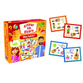 Family Board Games Card Game Family Board Games Educational Toy for Children Memory Game Memory Game Educational Games Children vs Parents. What is Missing? Age 5+