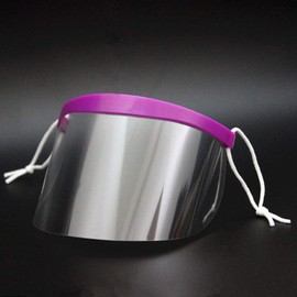 EYE SHIELD FACE PROTECTOR FILM - TRANSPARENT FLASK FACE FILM FOR HAIR CUT & HAIR SPRAY - PROFESSIONAL SALON HAIR CUTTING TOOL - 50 Count