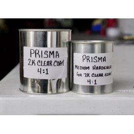 Prisma Automotive Euro High Gloss 2K 4:1 QUART Size Clearcoat Kit