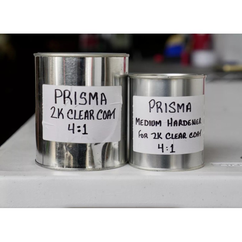 Prisma Automotive Euro High Gloss 2K 4:1 QUART Size Clearcoat