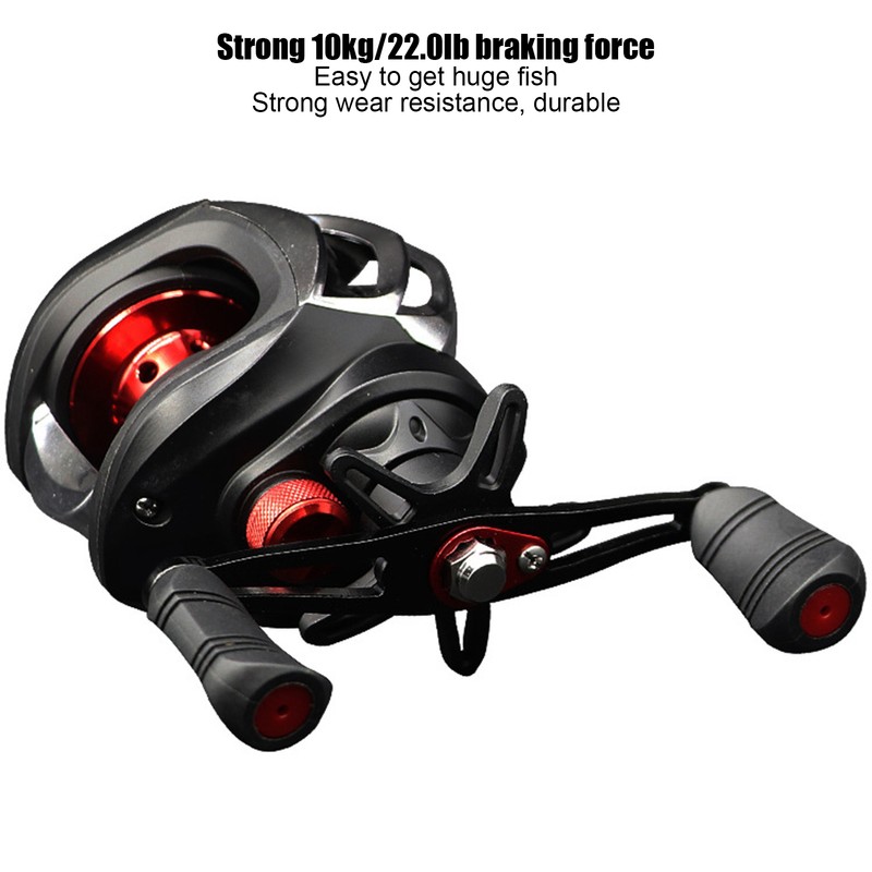 Fishing Line Wheel Reel All Metal Spool 17+1 Bearing Right
