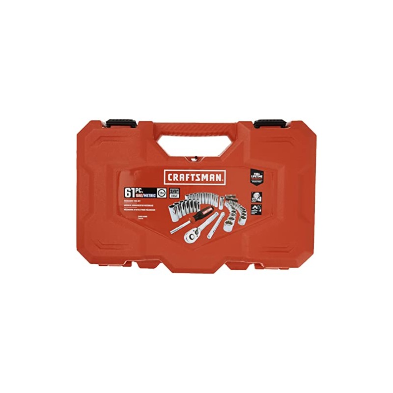 CRAFTSMAN Drive Socket Set for Mechanics, 61-Piece (CMMT45061)