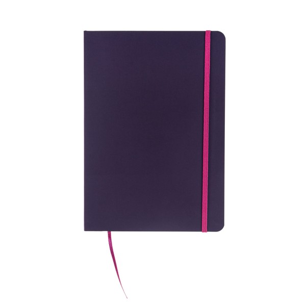Fabriano Ispira Soft-Cover Notebook, 5.8" x 8.3", A5, Dotted, Purple