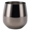Stainless Steel Wine Glass Stemless Egg Shape 550ml Unbreakable Portable