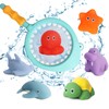 Plliocse 7 Pcs Baby Bath Toys for 1-4 Year Old,