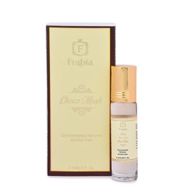 Perfume en Aceite Choco Musk Attar Roll-On 6ml – Sin Alcohol, Fragancia Dulce de Chocolate, Vainilla y Almizcle para Hombre y Mujer – Larga Duración hasta 12H