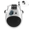 ZHjuju Cable Lock, 3digit Combination Lock Retractable Cable Lock Travel