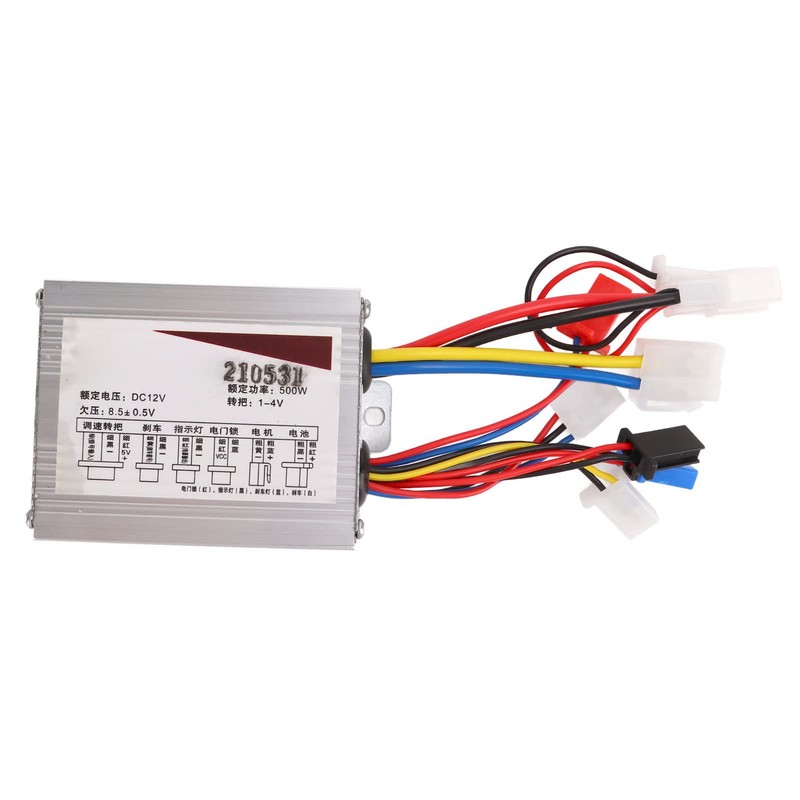 Alomejor Electric Bicycle Controller Set 12V 500W Head DC Motor
