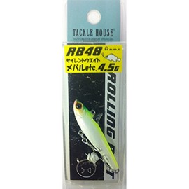TackleHouse Vibration R.D.C Rolling Bait, Super Light Game, 1.9 inches (48 mm), 0.1 oz (4.5 g), Pearl Chart #01 RB48 Lure