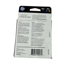 HP 902XL High-Yield Black and 902 Multicolor Ink Cartridges Retail Box
