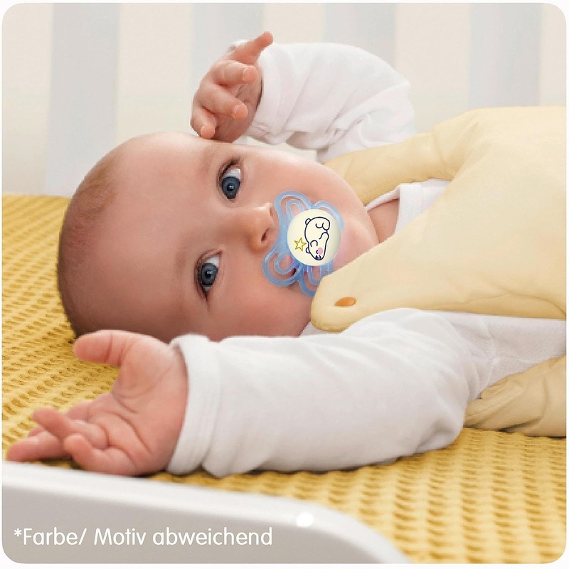 MAM Perfect Day & Perfect Night Dummy 0-6 Soft Colours
