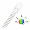 5MM RGB Diffused Lens LED Diode Common Anode - Pack