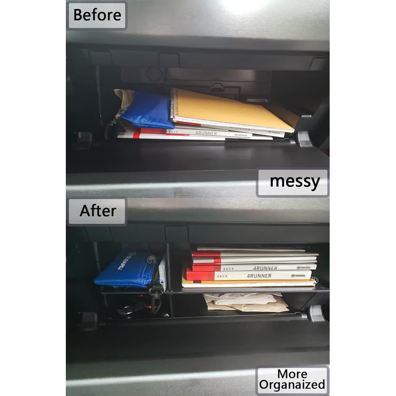 EDBETOS Glove Box Dividers Organizer Compatible with Toyota 4Runner Accessories