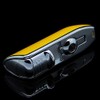 CIGAR IN STYLE Chrome Steel Yellow 3 Torch Jet Flame