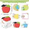 LimCryspp 6 Packs 180 Cute Sticky Notes, Fun Notepad Stickers