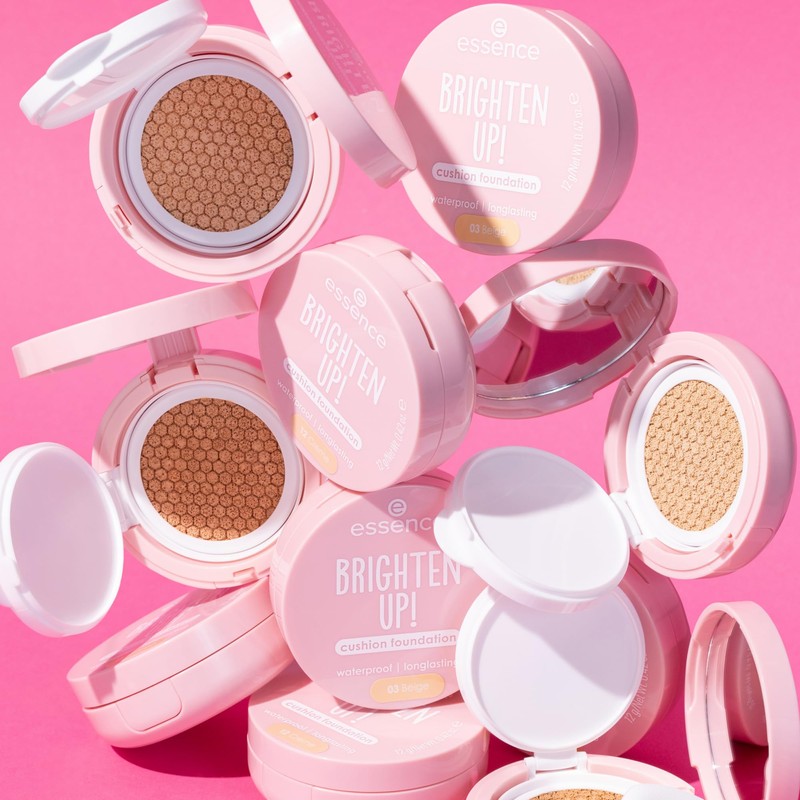 essence Fondotinta BRIGHTEN UP! cushion vegano (12g)