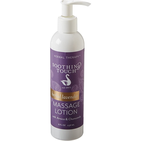 Soothing Touch W67341S Herbal Lavender Lotion, 8-Ounce