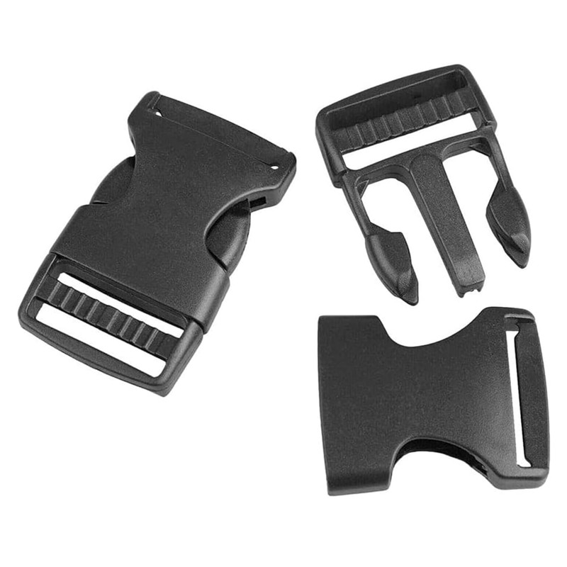 Gasea 20Pcs 25mm(1") Side Release Buckles, Adjustable Replacement Buckle Clip