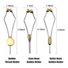 Fly Fishing Tying Tool Kit Including with Bobbin Finisher Scissors