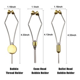 Fly Fishing Tying Tool Kit Including with Bobbin Finisher Scissors Hackle Hair Stacker Fly Fishing Tying Tools Set (11pcs Fly Tying Tools Kit)