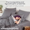 Dark Grey Pillow Cases 2 Pack | Standard Pillow Cases