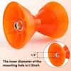 VEITHI Boat Trailer Roller 3 inch, 3-Piece Polyurethane Bow Roller