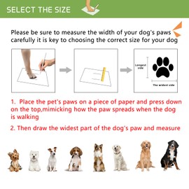 XIUGOU CARE Dog Shoes for Small, Medium and Large Dogs - Waterproof for Rainy Days, Fit for Winter Snow and Hot Summer Roads, with Anti-Slip Soles for Indoor Hard Floors (Red, Size 6)