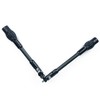 ZMATLIAO Carbon Archery Bow Stabilizer Single Side Adjustable V-Bar Mount