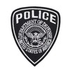 Set of 5 Police Sergeant Badges - High-Quality Iron-On &