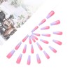 Brishow Coffin False Nails Long False Nails Gradient Ballerina Acrylic