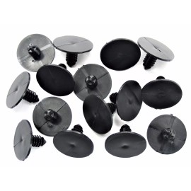 SFS Mopar Hood Insulation Pad Clips- Fits 1/4" Hole- 1" Diameter- 15 clips- #097