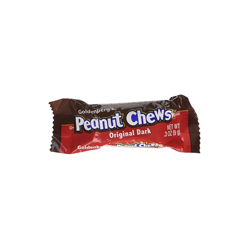 Goldenberg Peanut Chews - Bulk bag 225 count (0.3oz pieces)