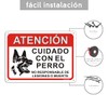 Cuidado Con El Perro 18 x 25 cm