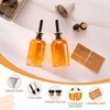 Baalaka 2 Pack Glass Coffee Syrup Dispenser Bottles Set, 7