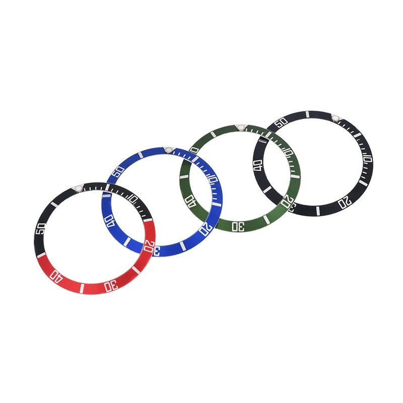 4 Colors Watch Wristwatch Plastic Material Loop Bezel Insert Ring