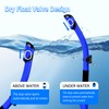 Snorkeling Gear for Adults, Snorkel Mask Set 180° View Tempered