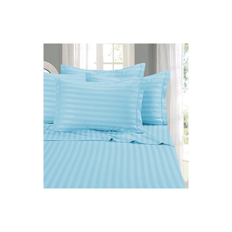 Elegant Comfort Best, Softest, Coziest STRIPE Sheets Ever 1500 Thread