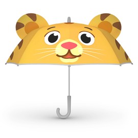 Weatherman Umbrella for Kids Daniel Tiger – Lightweight Umbrella for Girls Boys Toddlers – Soft Edges, Pinch-Proof, Comfortable Grip, Travel-Friendly for School Park Beach