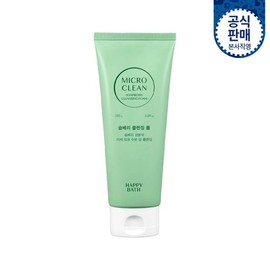 Happy Bath 해피바스 마이크로미셀라 솝베리 모이스춰 클렌징 폼150g Happy Bath Micromicellar Soapberry Moisture Cleansing Foam 150g