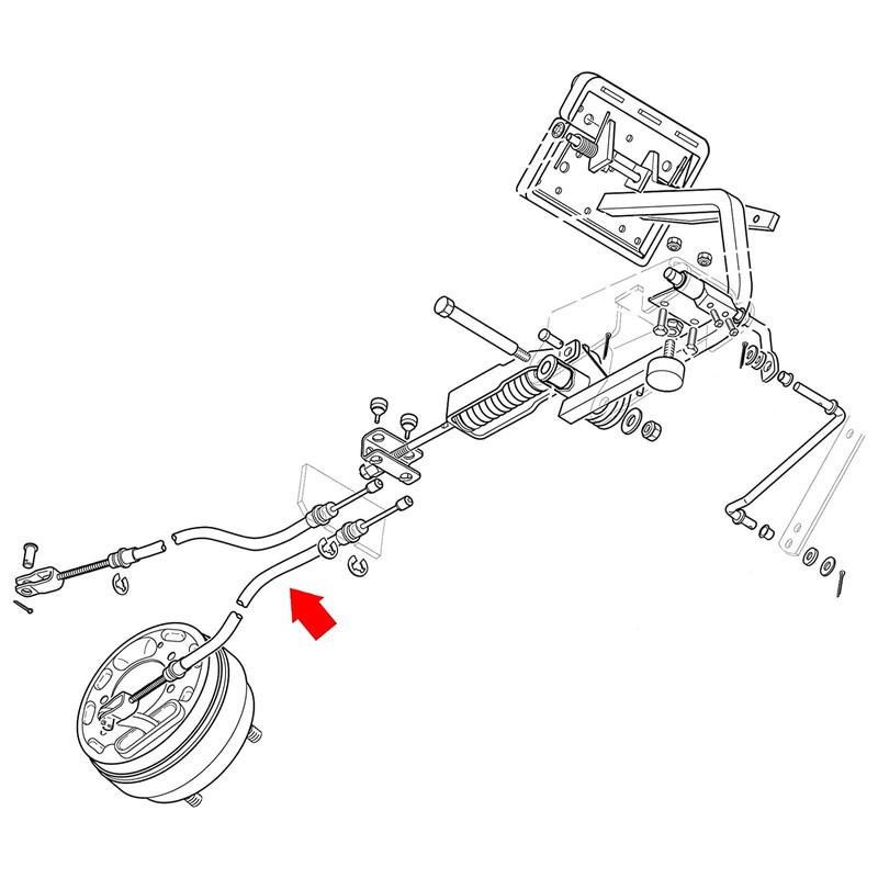 LEAPGOMAX EZGO TXT Brake Cable Set Passenger and Driver Side