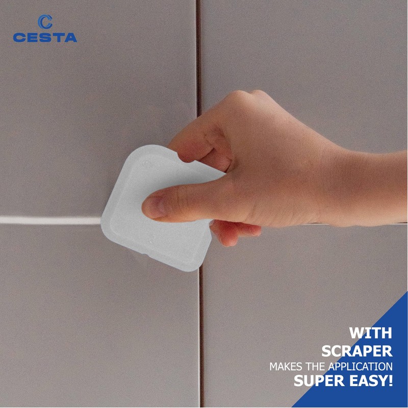 Cesta Grout Repair Kit – Squeeze Tube, Fast Drying, Waterproof