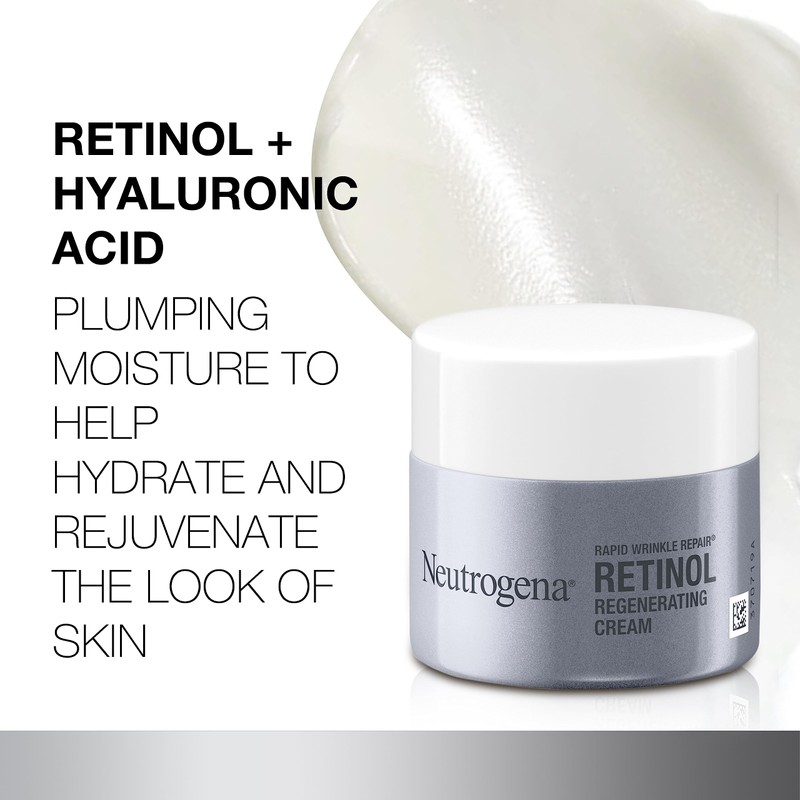 Neutrogena Rapid Wrinkle Repair Retinol Anti-Wrinkle Regenerate Face Cream, Day
