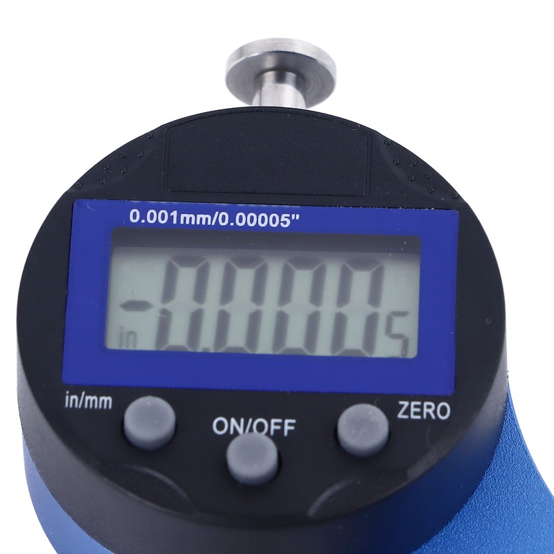 Micro Digital Thickness Gauge Accurate Dial for Pipe Wall 0.0005in