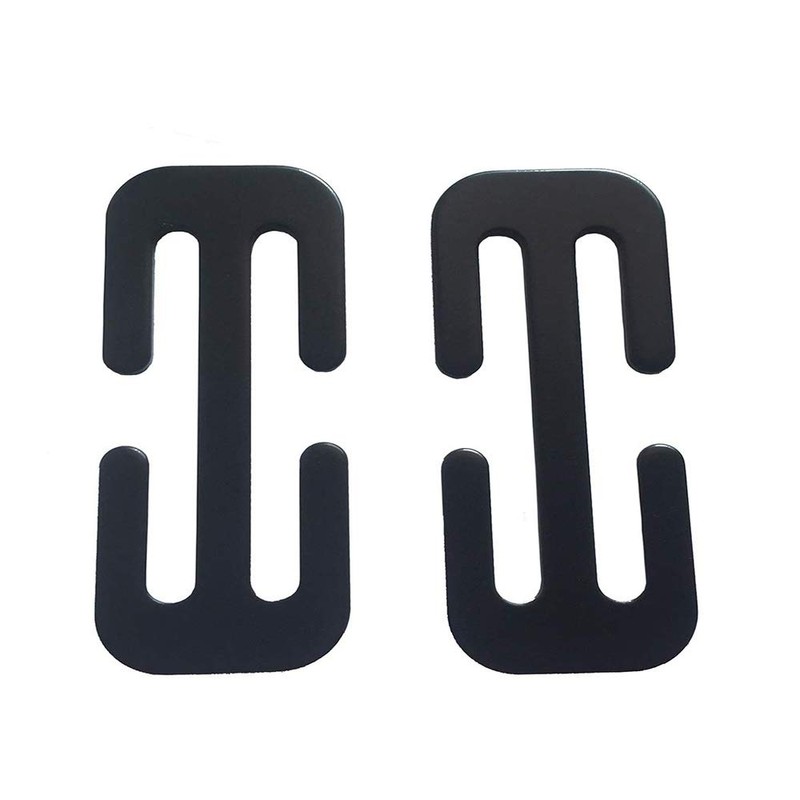 Flymylion Locking Clips Child Seat Belt Webbing Clip Plate Auxiliary