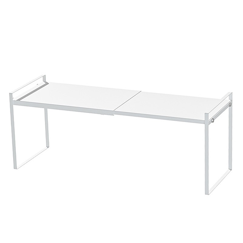 Expandable Kitchen Shelf Organizer Cabinet Countertop Retractable Seasoning Rack