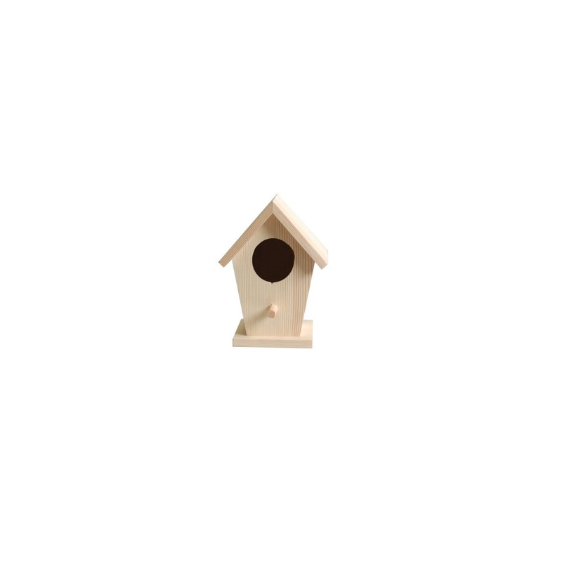 Artemio - Casetta per Gli Uccellini, in Legno, 7,5 x