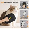 dulalayandong Pet Hair Removal Gloves Brush, Reusable Cat Dog Electrostatic