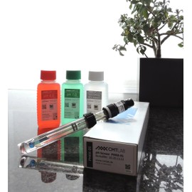 PH Electrode and Plastic Barrel + (KCL 3MOL + PH4/PH7 Pufferlösung Industrial Quality Made in Germany